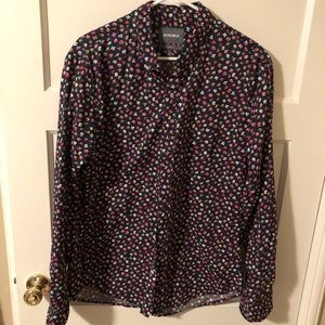 Bonobos blue floral button down